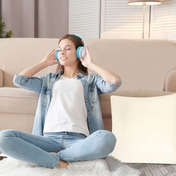 80/20 Viscose Velvet Soft Throw Pillow Cover Square 18" x 18" Cream - Picture 3 of 6